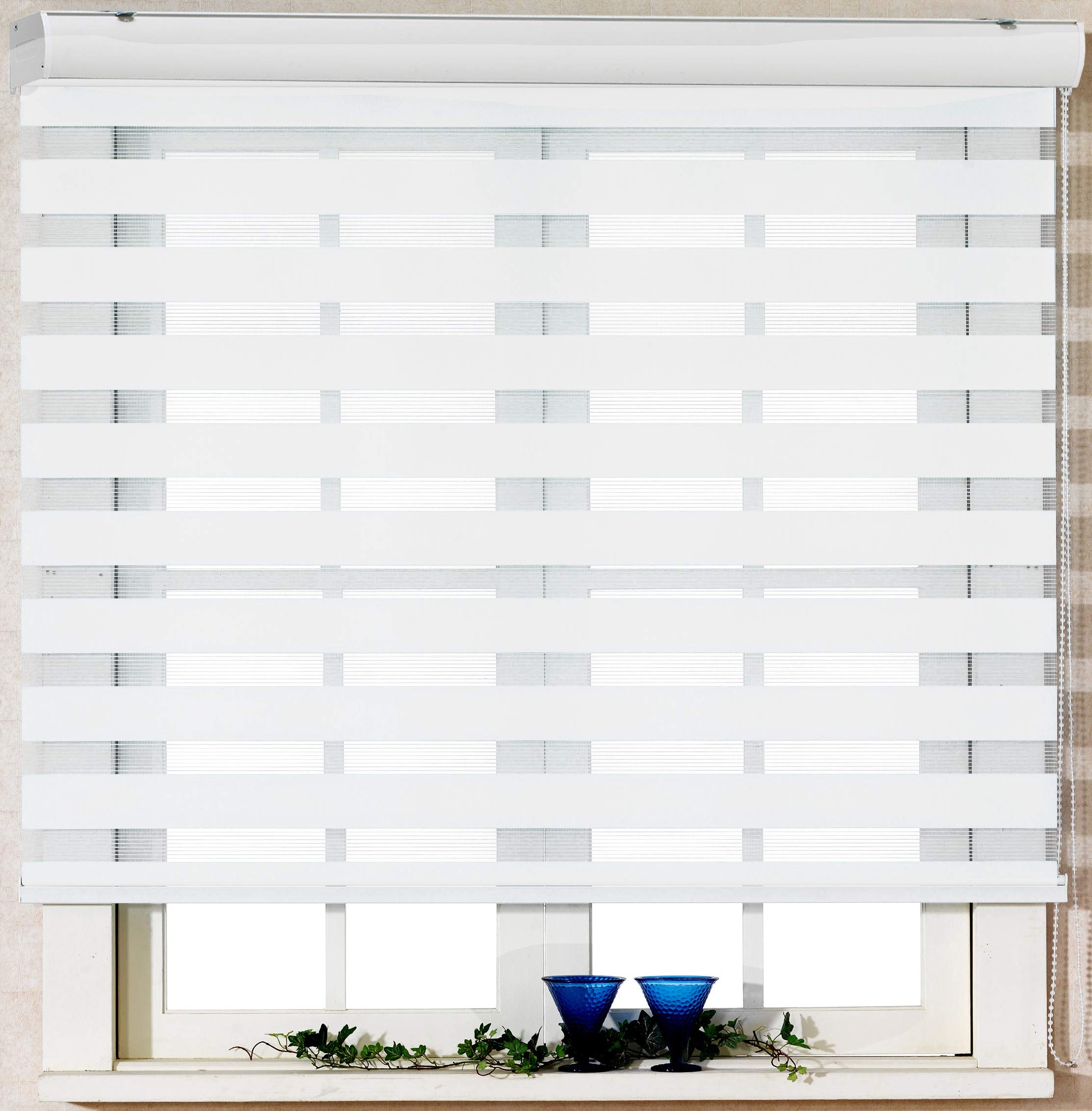 Custom Size Zebra Roller Blinds - 65.5