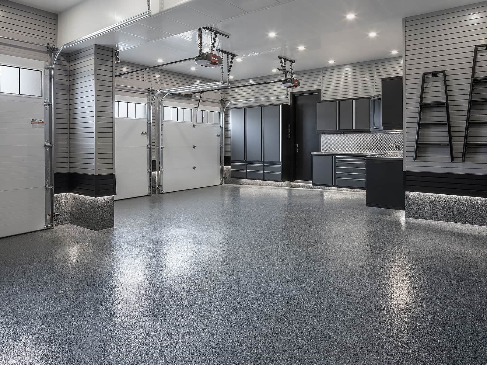 High Performance Epoxy Resin Kit - 2 Gallon | UV & Abrasion Resistant Garage Floor Coating | Concrete, Cement, Wood & Countertop Sealant | Professional Finish in Light Blue | Ideal for DIY Projects, Home Renovations & Commercial Spaces
