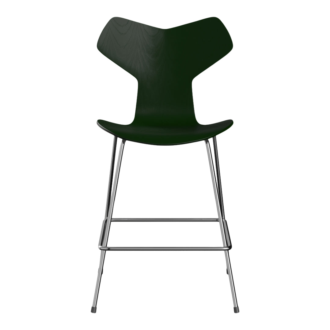 Grand Prix Counter Chair 3138 - Modern Bar Stool for Kitchen Island, Breakfast Nook & Home Bar - Adjustable Height & Swivel Seat - Durable Metal Frame & Comfortable Upholstery
