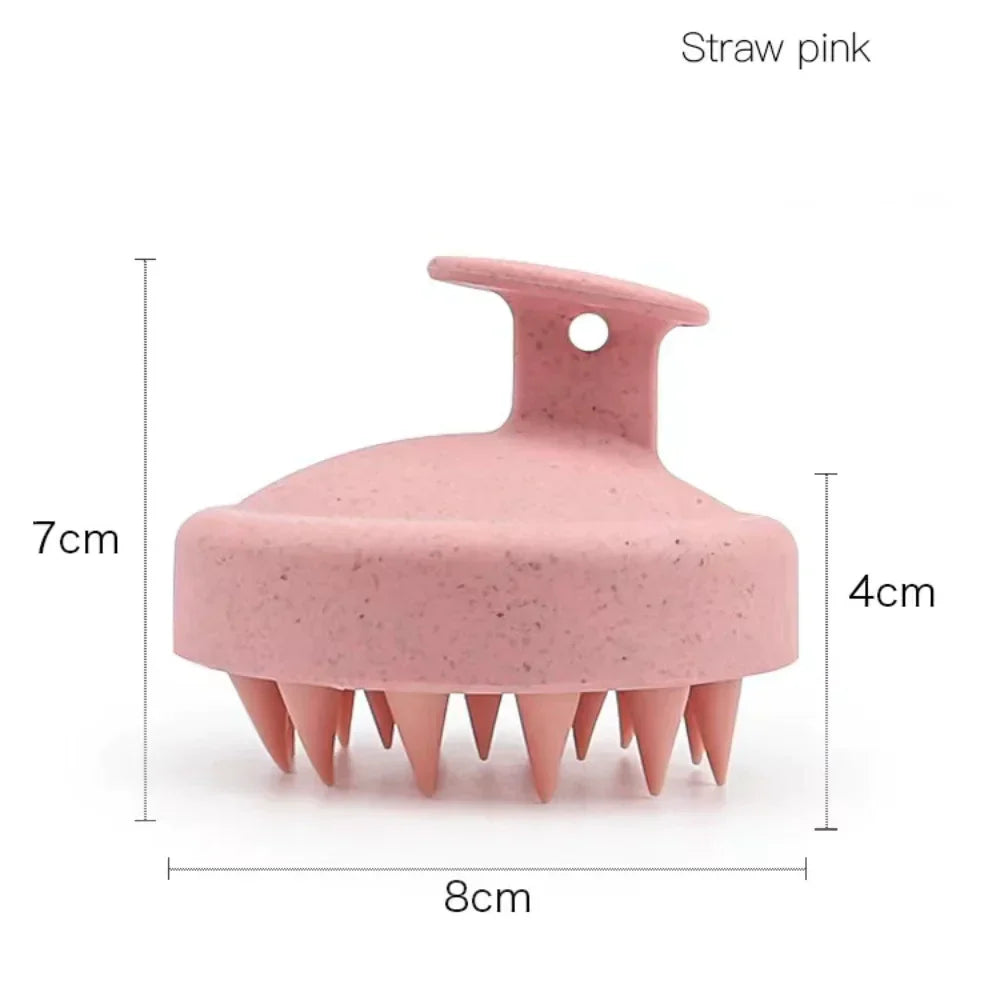 Scalp Massager Shampoo Brush for Hair Care - Gentle Exfoliating & Stimulating Head Massager for Relaxation & Improved Circulation - Perfect for Shower, Bath, and Spa Use