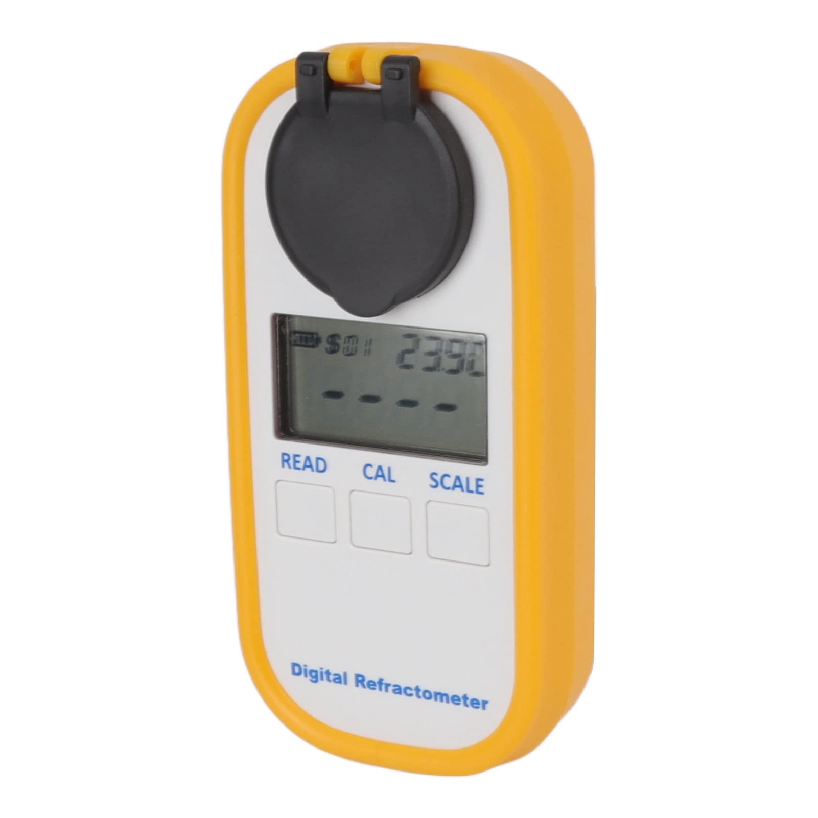 Mumusuki Digital Refractometer 0-80% Brix Scale - High Precision Alcohol Volume Percent Tester for Wine, Beer, and Spirits - Perfect for Home Brewing, Distilling, and Commercial Liquor Production