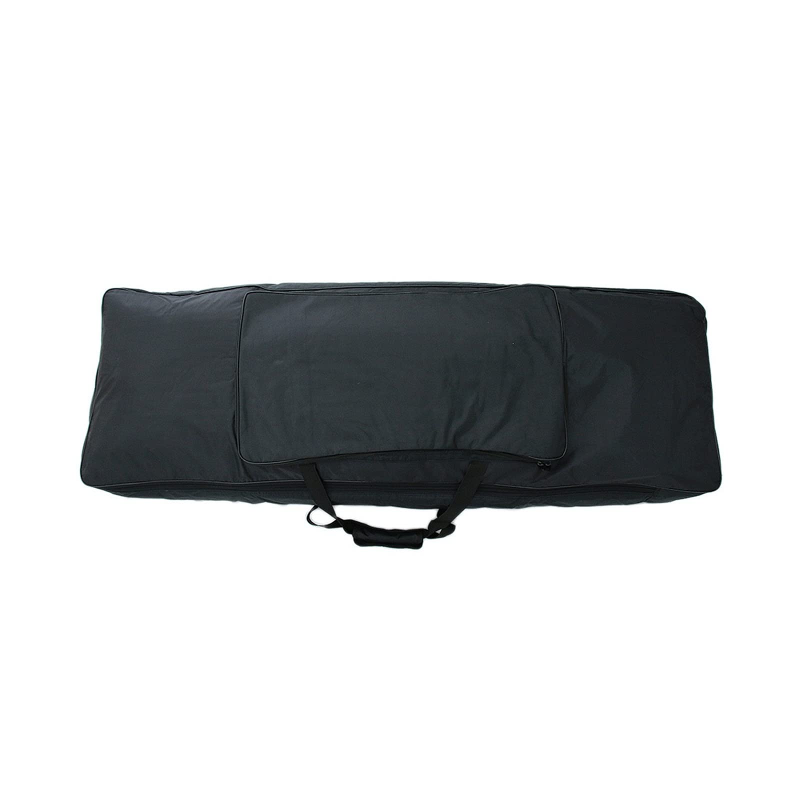 VSOLS Professional 88-Key Digital Piano Carrying Case - Heavy Duty Padded Keyboard Bag for Electric Pianos (Black) - Perfect for Gigging Musicians, Studio Sessions & Travel Protection