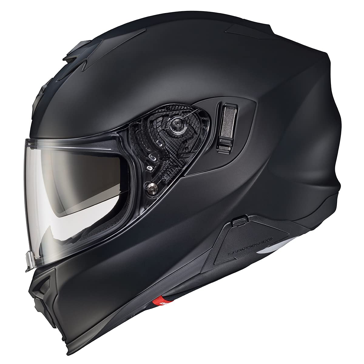 ScorpionEXO EXO-T520 Full Face Motorcycle Helmet - Gloss Black (Large) - DOT Certified for Safety - Perfect for Street Biking, Commuting & Long Rides