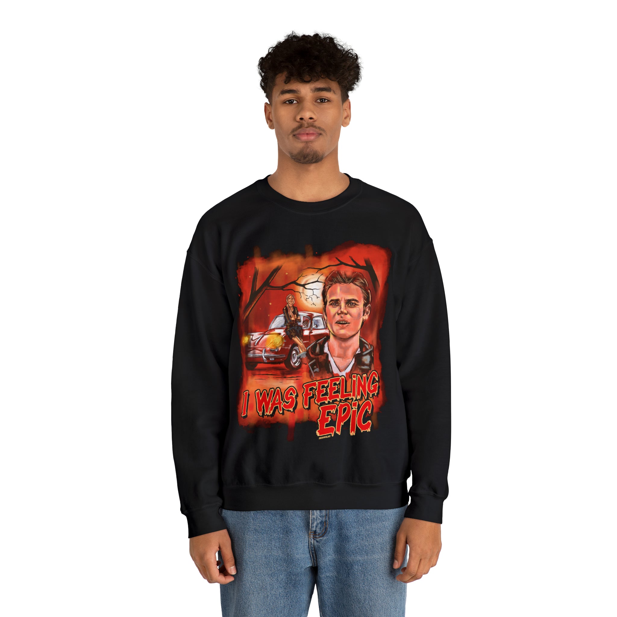 Epic Crew Neck T-Shirt for Men - Soft Cotton Casual Tee for Everyday Wear | Gym, Workout, Lounge & Street Style