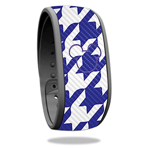 Blue Houndstooth