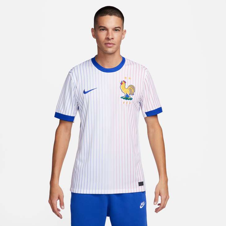 Nike France 2024/25 Away Men's Soccer Jersey - Authentic Football Shirt for Fans & Players - Perfect for Matchdays, Training & Casual Wear