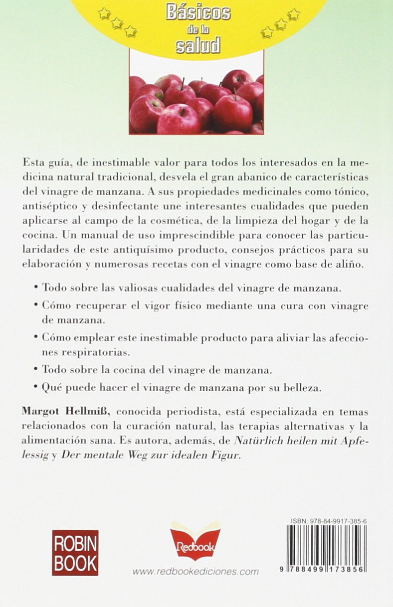 Apple Cider Vinegar Book: Health Benefits, Uses & Recipes for Weight Loss, Digestion & Detox | Spanish Edition | Home Remedies & Wellness Guide
