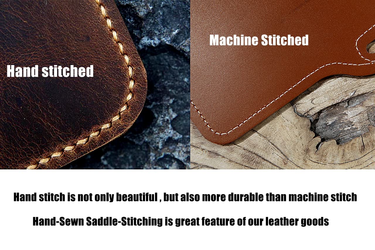 Premium Genuine Leather Case with Pen Holder for reMarkable 2 Tablet - Distressed Folio Organizer Cover | Perfect for Business Meetings, Note-Taking & Digital Planning