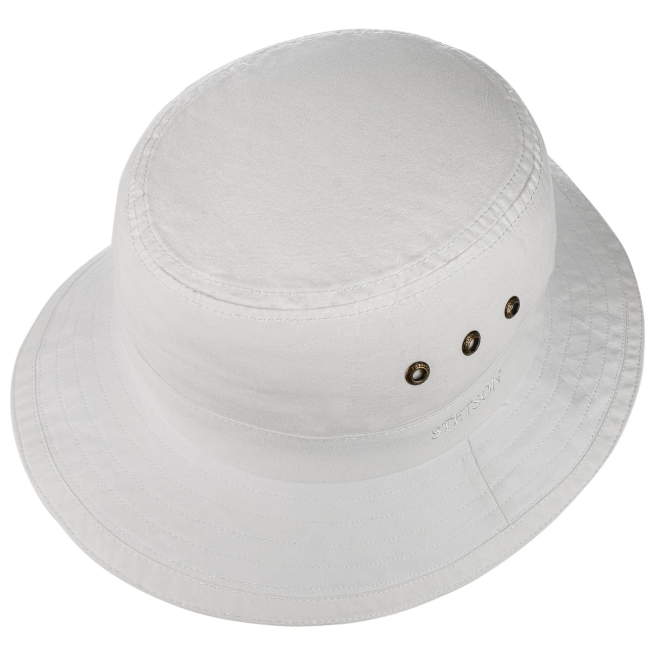 Stylish Stetson Reston Bucket Hat for Men & Women - UV Protection Summer Outdoor Hat for Beach, Hiking, and Travel