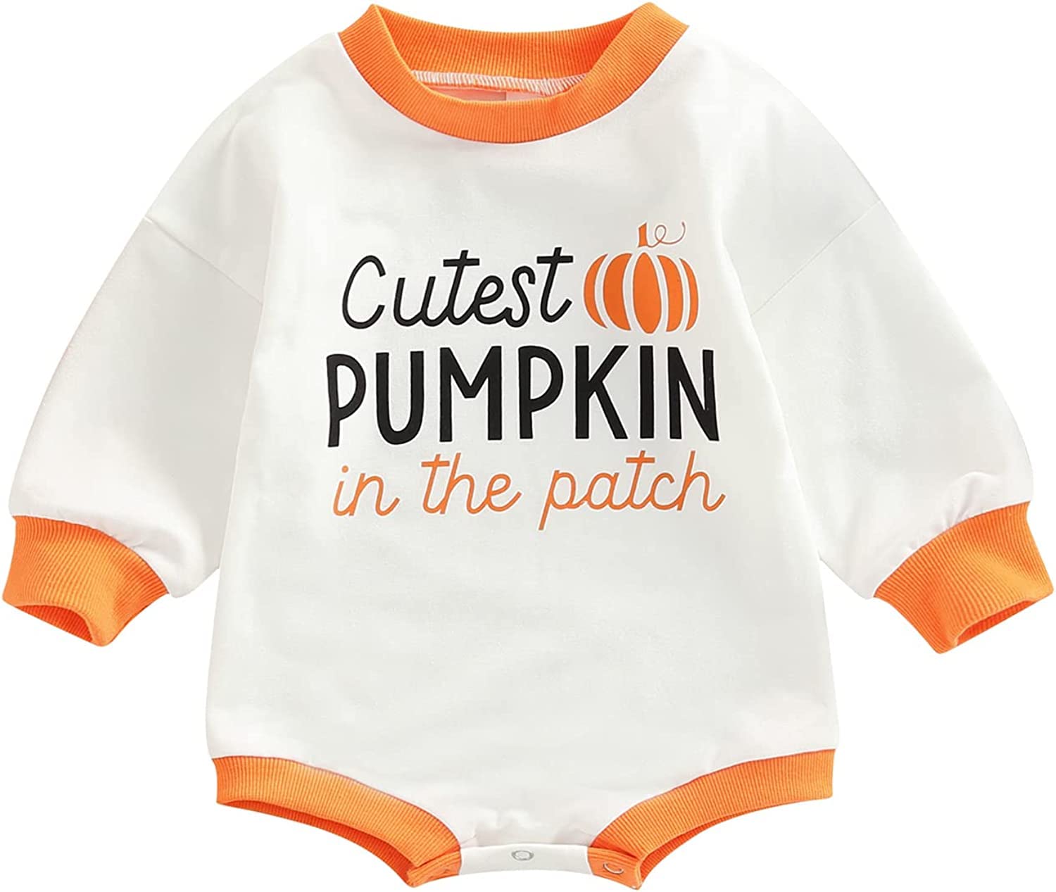 Baby Girl Romper Outfit - Long Sleeve Sweater Bodysuit Top | Newborn Spring Clothes | Cute & Comfortable for Playdates, Photo Shoots & Daily Wear