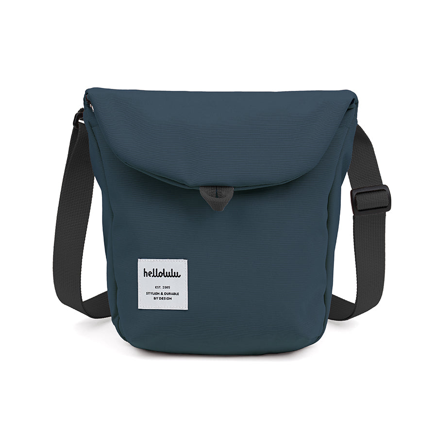 HELLOLULU Desi All Day Sling Bag for Women - Dark Sapphire Crossbody Purse | Perfect for Work, Travel & Everyday Use