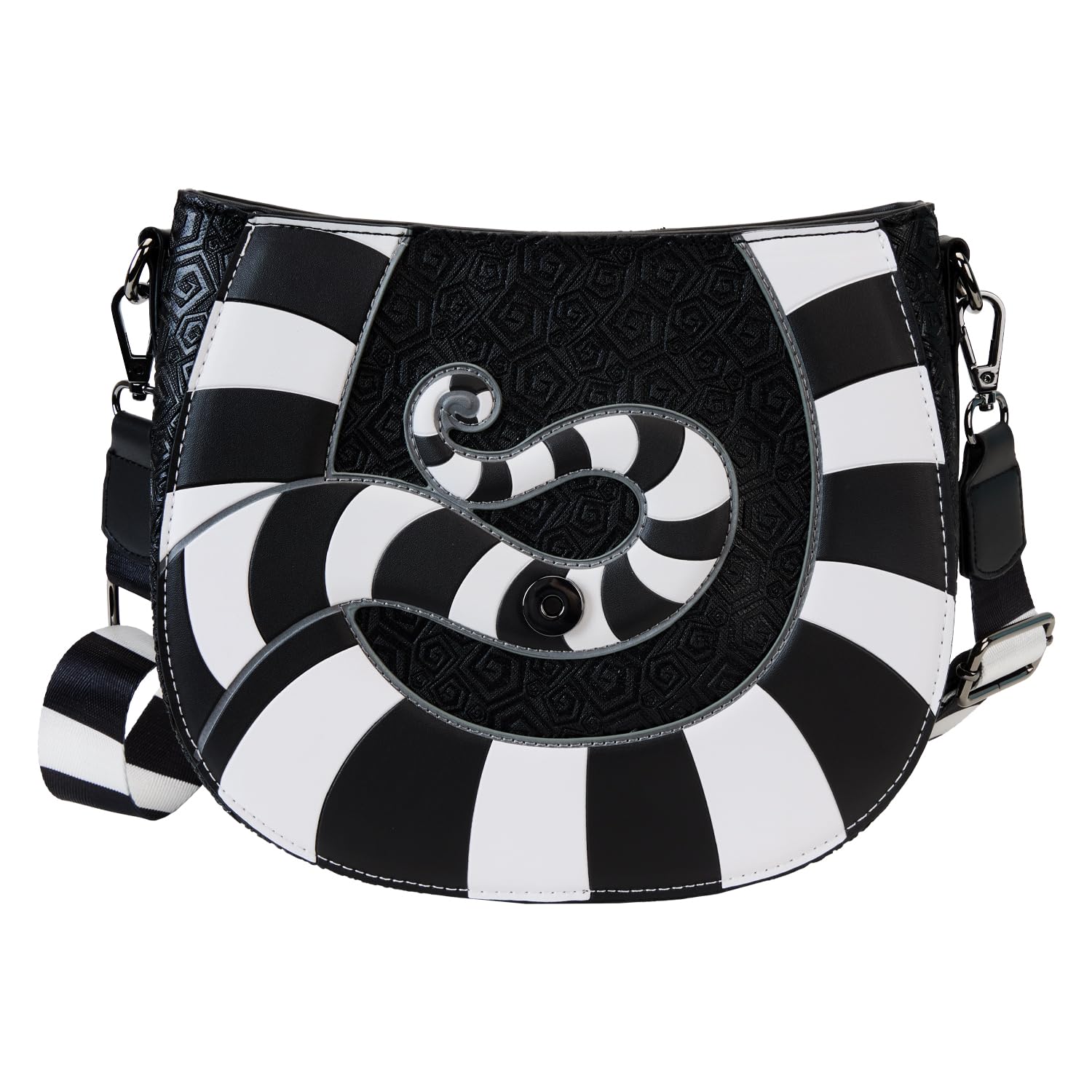 Loungefly Beetlejuice Sandworm Crossbody Bag | Official Beetlejuice Merchandise & Collectible Accessories for Cosplay, Halloween Costumes & Movie Fans