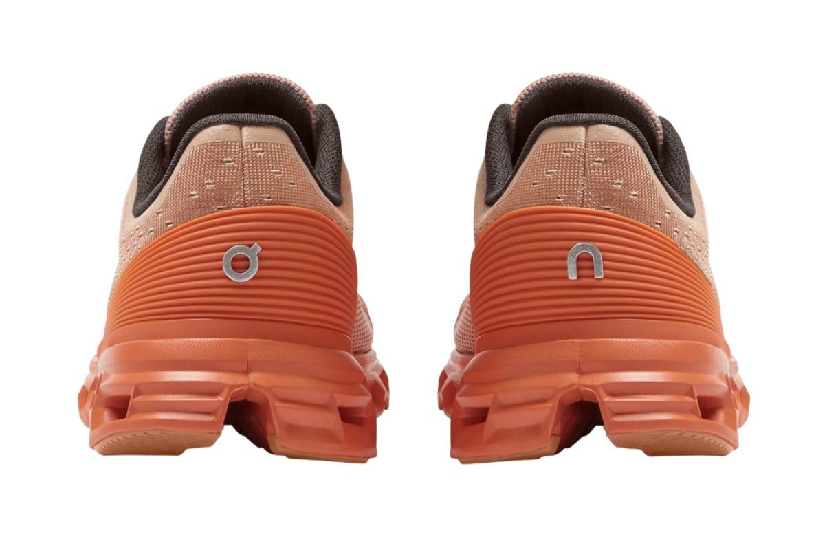 ON Running Women's Cloudstratus Running Shoes - Lightweight Cushioned Sneakers for Women (Rose Brown/Flare, Size 7.5) | Perfect for Road Running, Jogging & Gym Workouts