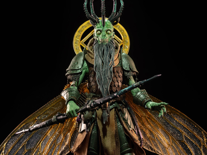 Four Horsemen Studio Mythic Legions 1/12 Scale 6-Inch Poxxus Deluxe Action Figure - Collectible Fantasy Warrior for Display & Role-Playing Scenes