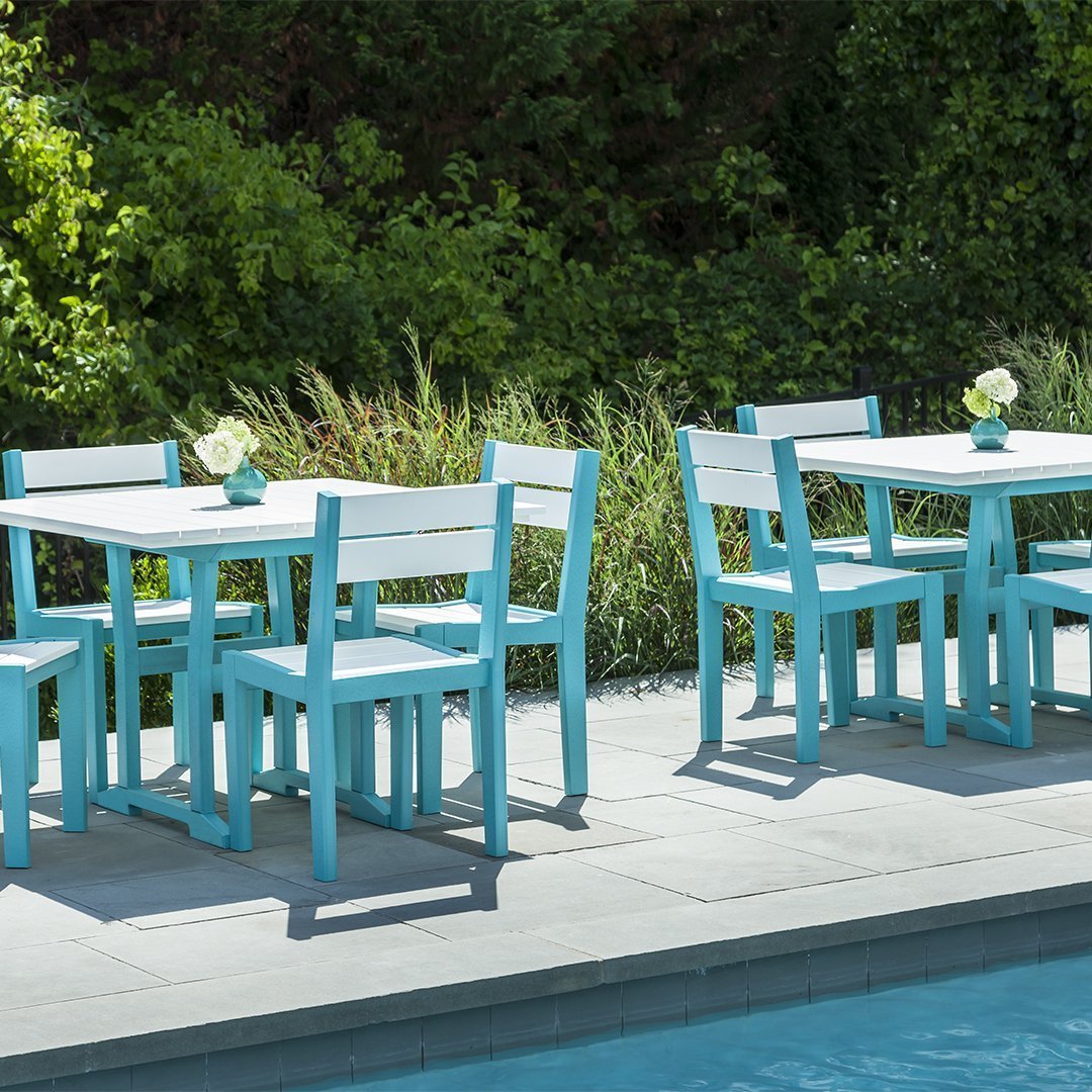 Stylish Coastline Cafe Dining Chair - Modern Wooden Bistro Chair for Kitchen, Restaurant & Patio - Perfect for Home, Cafe & Outdoor Dining