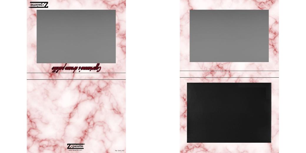 Custom Extra Large Z Palette - Magnetic Makeup Palette for Eyeshadows & Blush - Perfect for Professional Artists & Travel Makeup Organizer