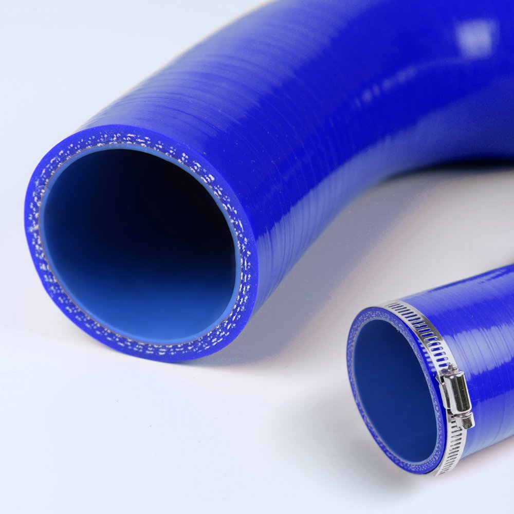SUBARU IMPREZA WRX MK10 GRB/GH 2008-2011 Silicone Radiator Coolant Hose Kit with Clamps & Vacuum Hose Kit - Blue - Performance Upgrade for Engine Cooling System - Perfect for Racing, Daily Driving & Car Modifications