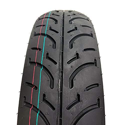 MMG Motorcycle Tire 120/80-16 with Inner Tube - Front/Rear Scooter Tire Compatible with 110/90-16 & 100/100-16 | Durable All-Season Rubber for Street Riding & Commuting