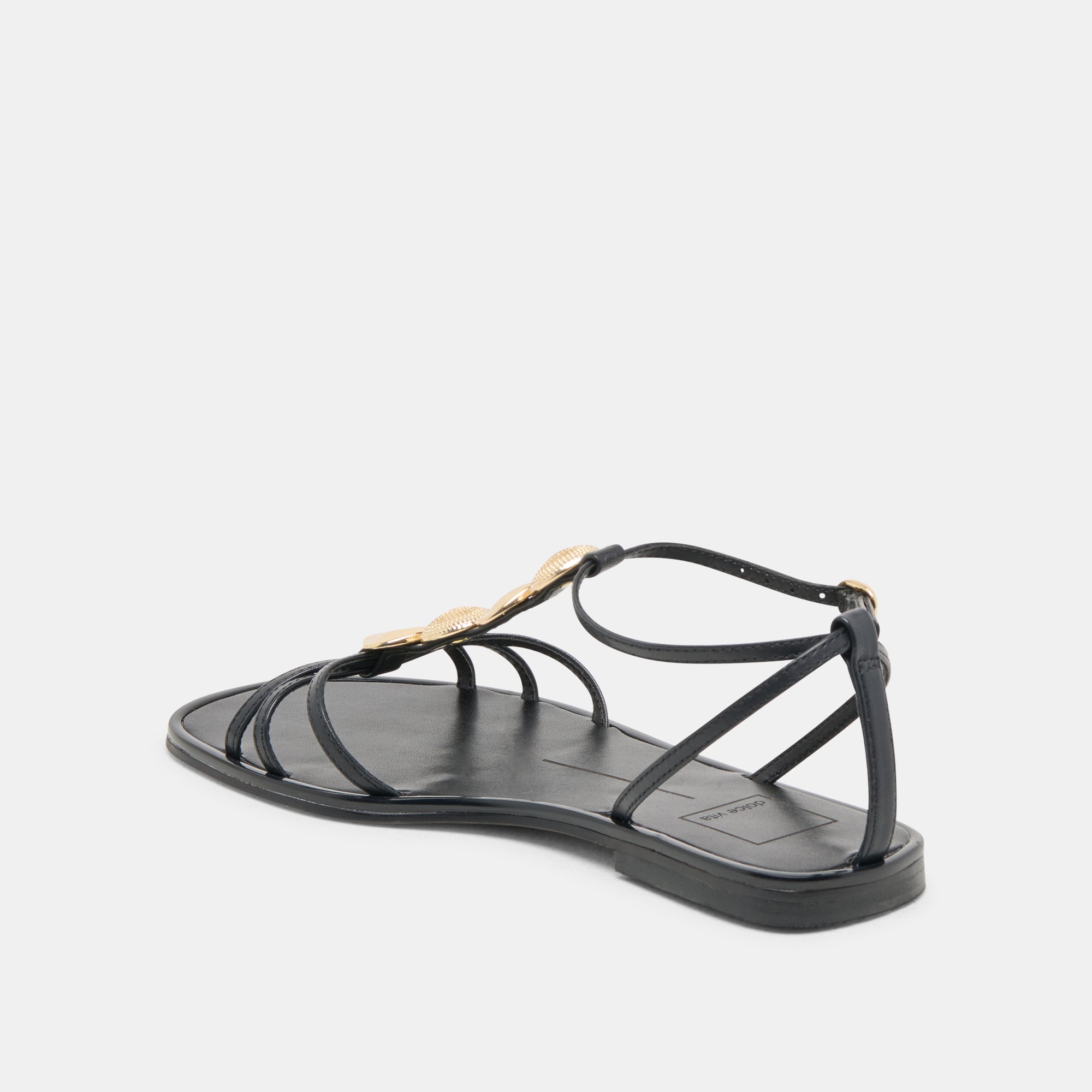 FAUN Black Leather Sandals for Women - Comfortable & Stylish Summer Walking Shoes - Perfect for Beach, Vacation, and Casual Outfits