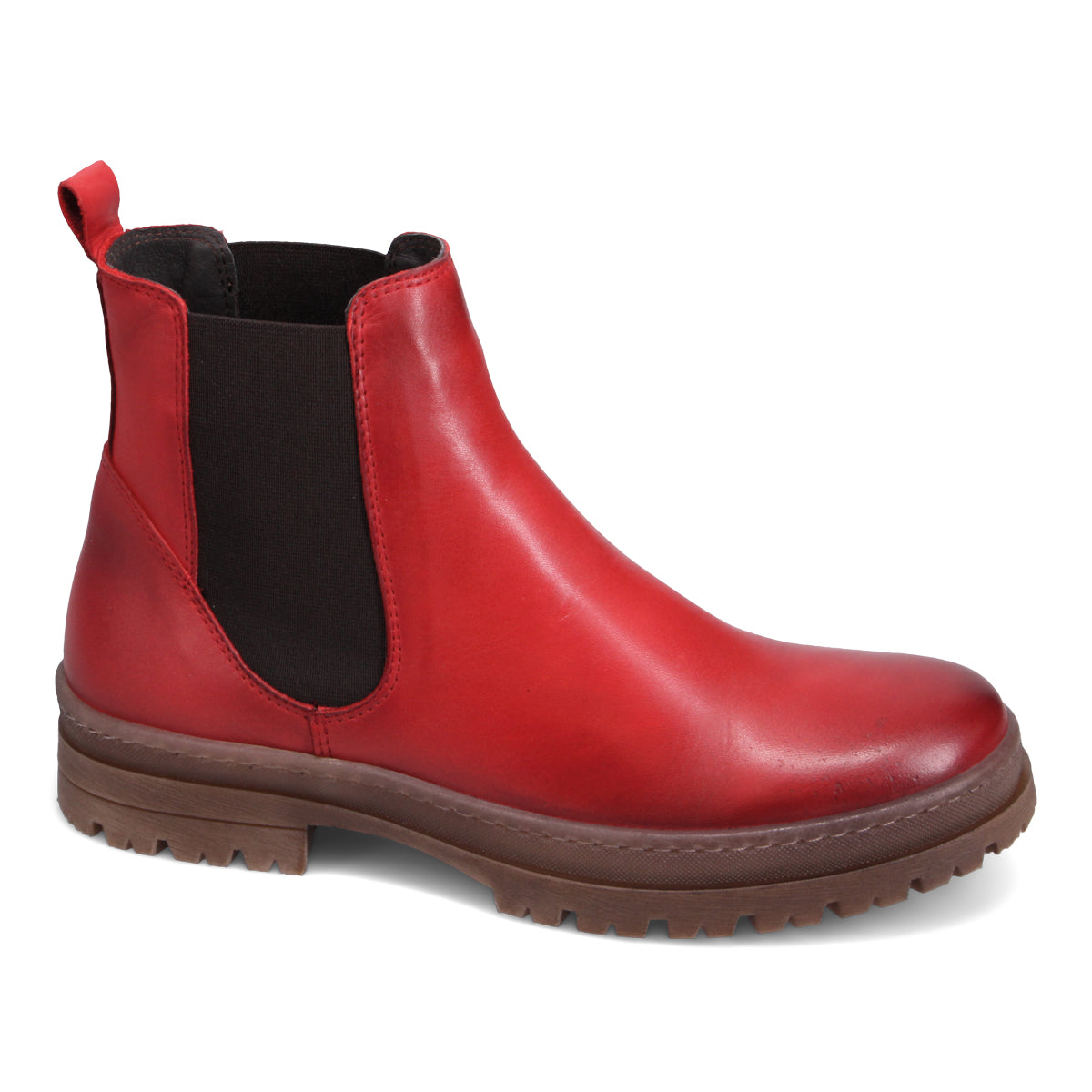 Alessia Women's Chelsea Boots - Comfortable Ankle Boots with Elastic Side Gussets for Easy On/Off - Perfect for Casual Outfits, Work & Fall/Winter Fashion