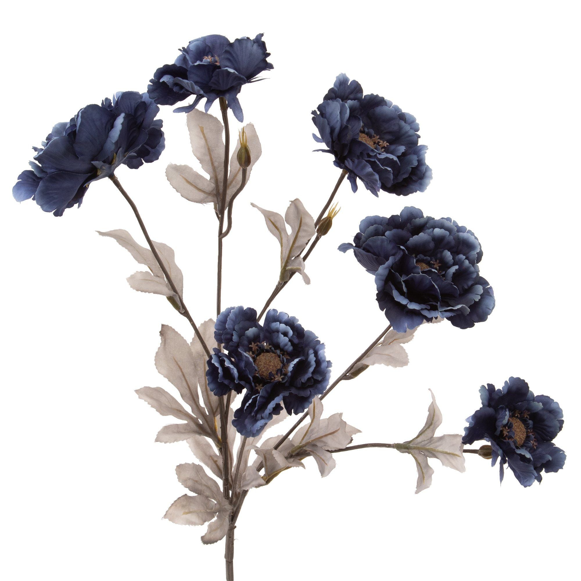 Blue Lotus Peony Artificial Flower for Home Decor, Wedding Centerpieces, and Floral Arrangements