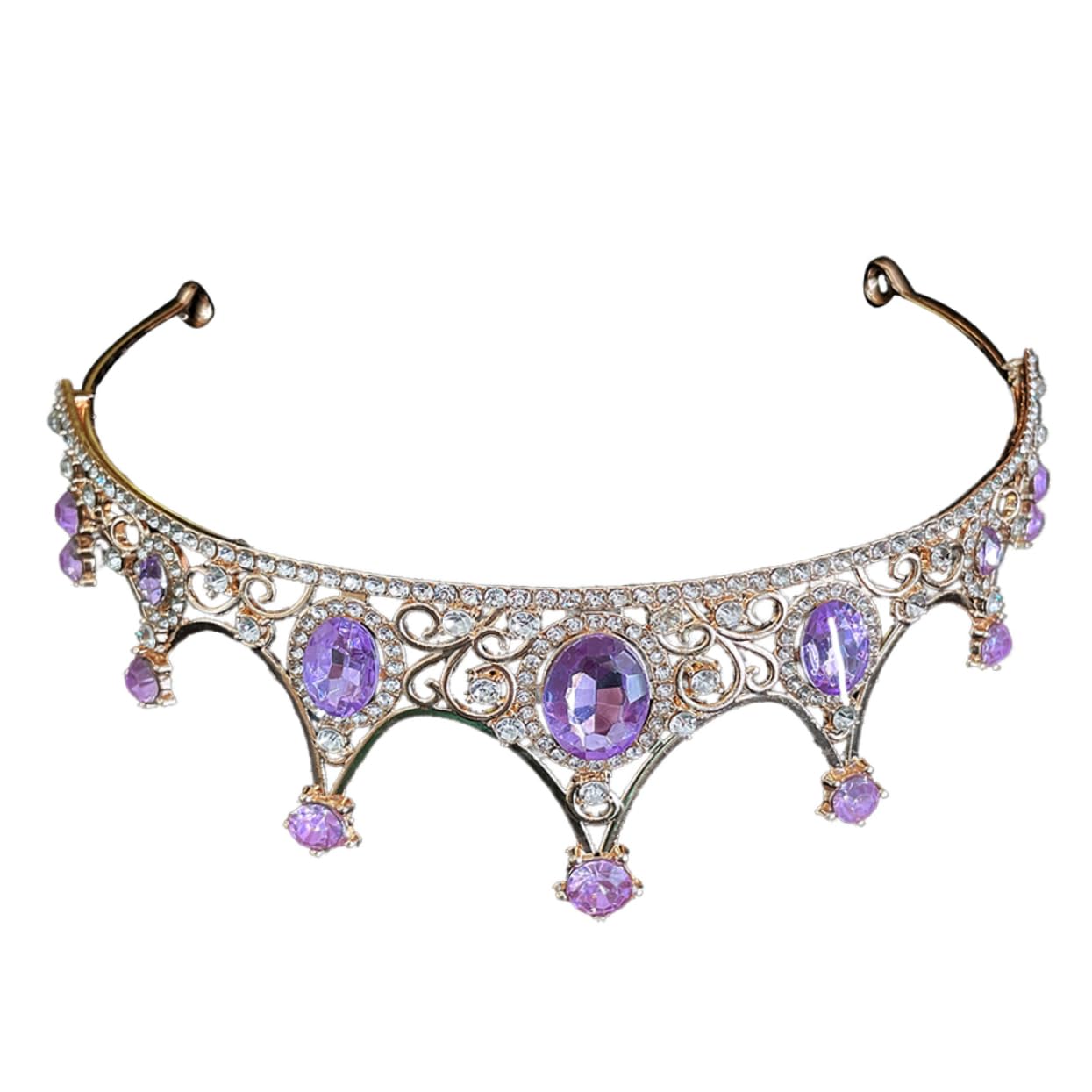 WOONEKY Bridal Tiara Crown - Elegant Wedding Headpiece for Brides & Girls, Kids Hair Accessories for Bridal Party, Flower Girl & Special Occasions | Perfect for Weddings, Prom, Pageants & Formal Events