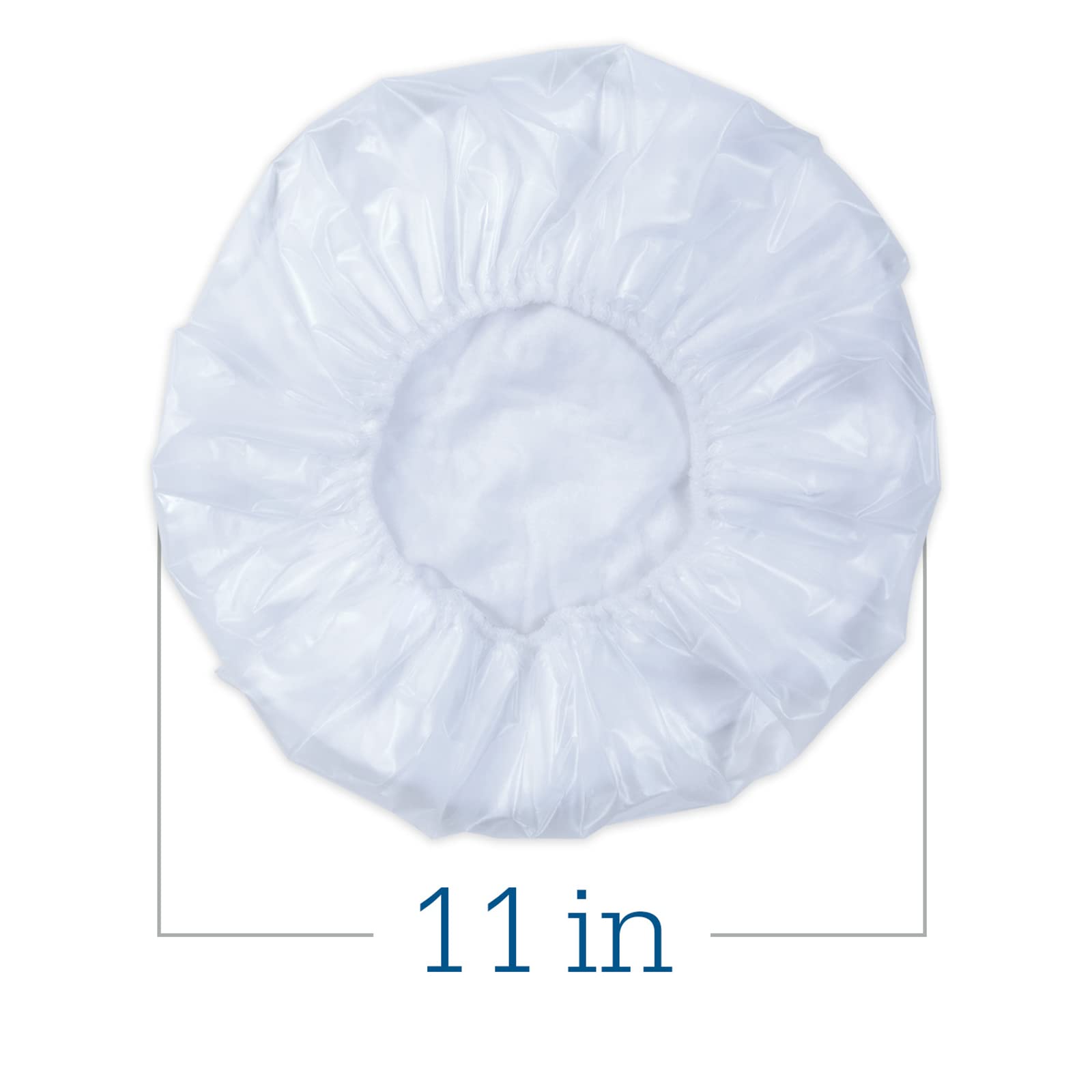 Stryker Sage Pre-moistened Shampoo Caps - 40 Pack, Ultra-Soft Fabric Lining with Built-in Shampoo, Conditioner & Detangler - No-Rinse, Hypoallergenic - Ideal for Bedridden Patients, Elderly Care & Hospital Use