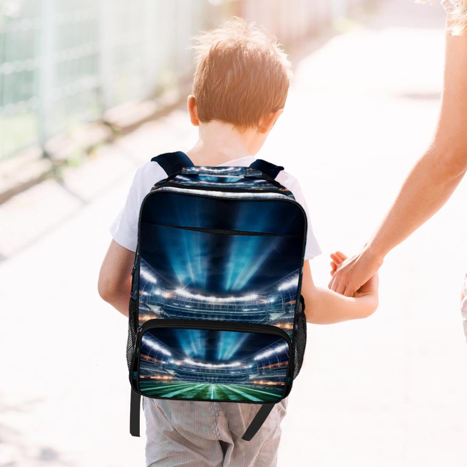 Best Travel & Work Backpack for Men & Women - Durable Laptop Backpack with USB Charging Port - Perfect for Commuting, School, Hiking & American Football Games