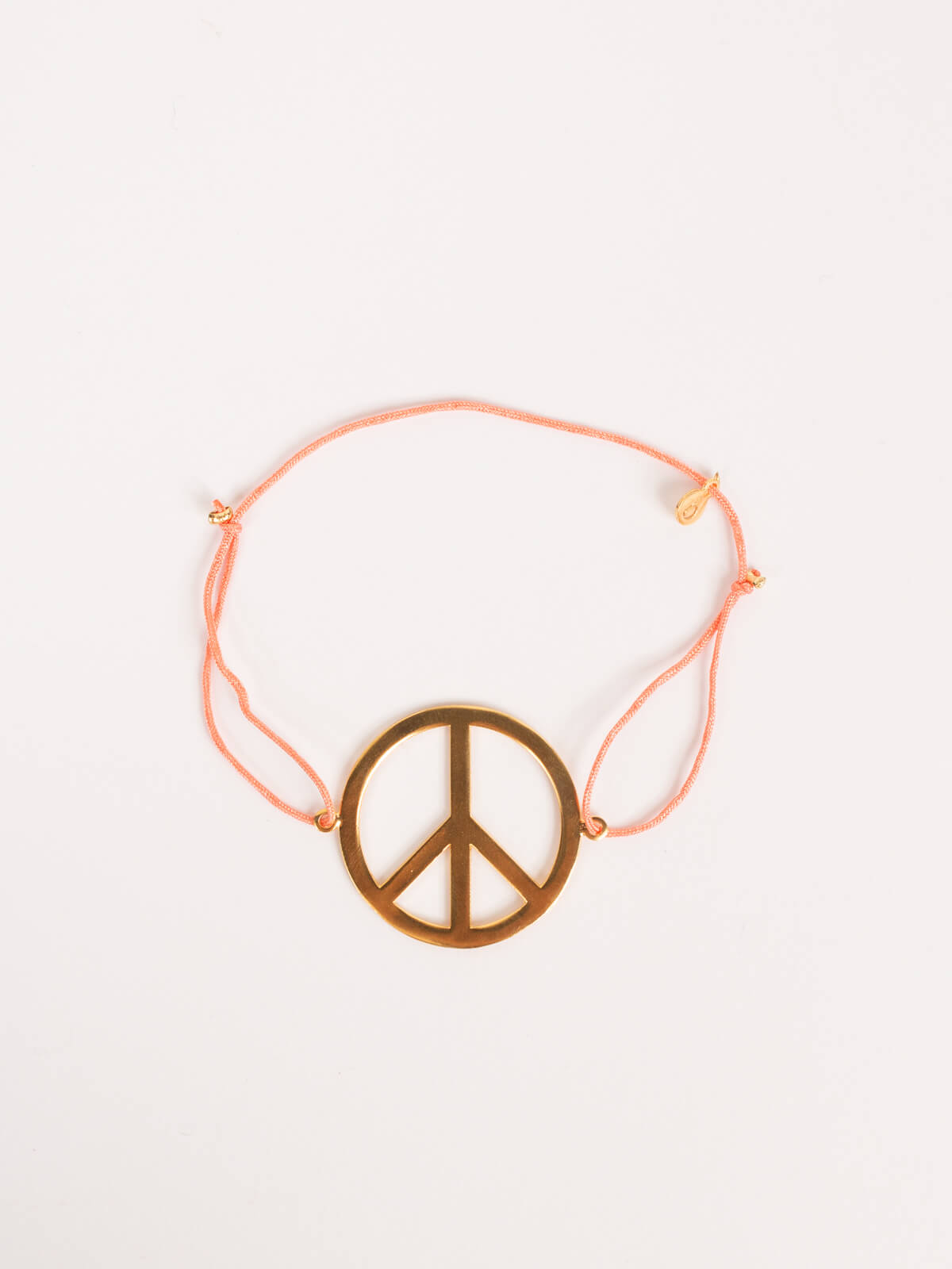 Gold Peace Bracelets for Women - Large Size Handmade Adjustable Bangle - Boho Hippie Jewelry for Everyday Wear & Festival Outfits