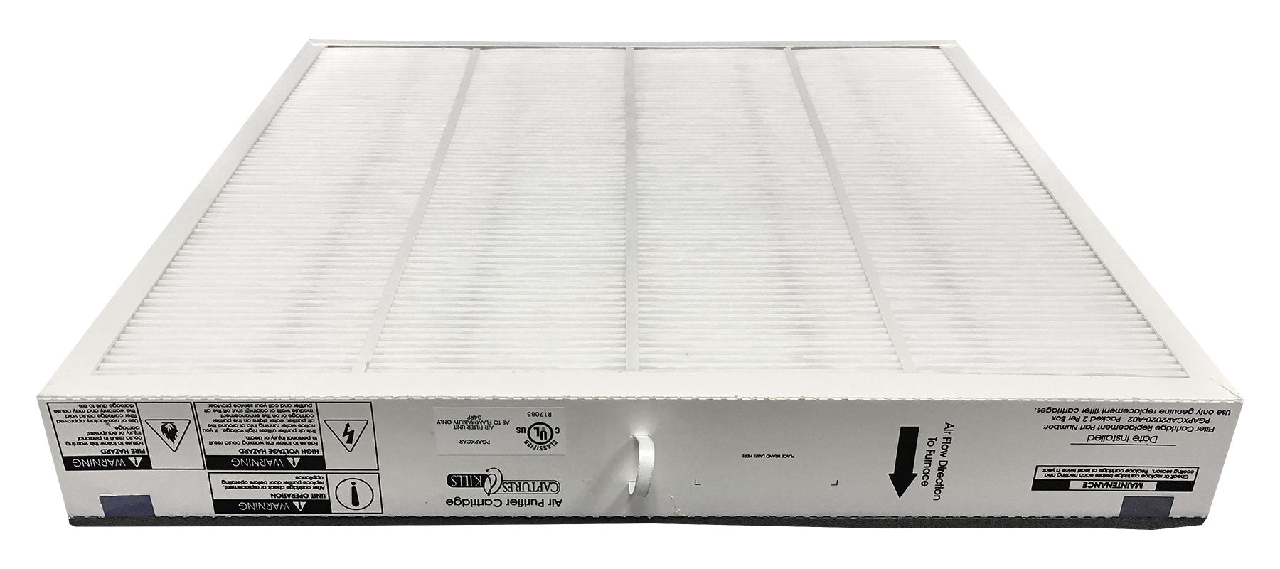 PGAPXCAR2020 20x20x3 MERV 8 Air Purifier Replacement Filter - Compatible with Carrier Models - Improves Indoor Air Quality for Home, Office & HVAC Systems