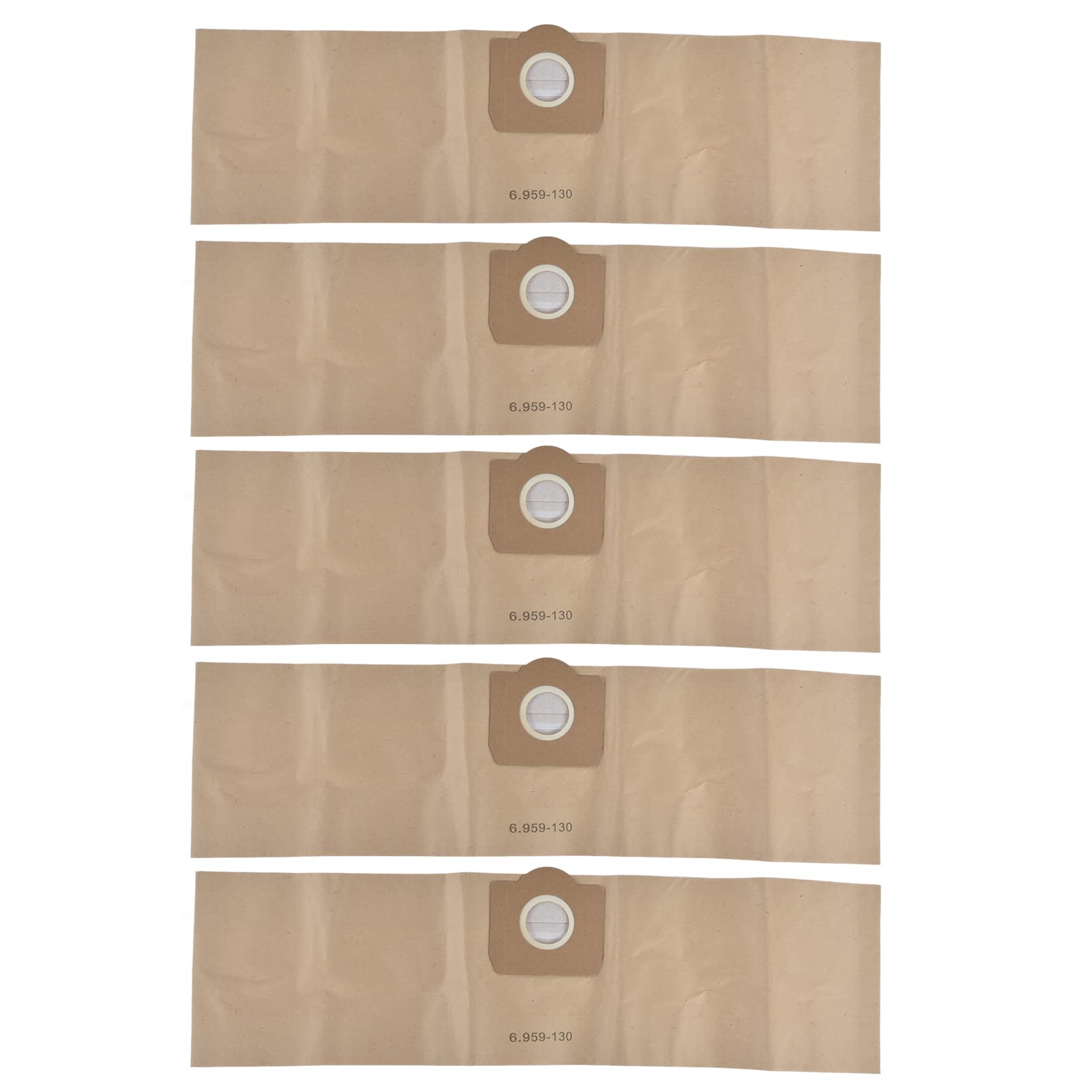 5Pcs Vacuum Cleaner Dust Bags Replacement - Compatible with WD3200 WD3300 WD3500 Models (6.959-130.0) | Portable Sweeper Cleaning Bags Accessory | Ideal for Home Cleaning, Pet Hair Removal & Office Maintenance