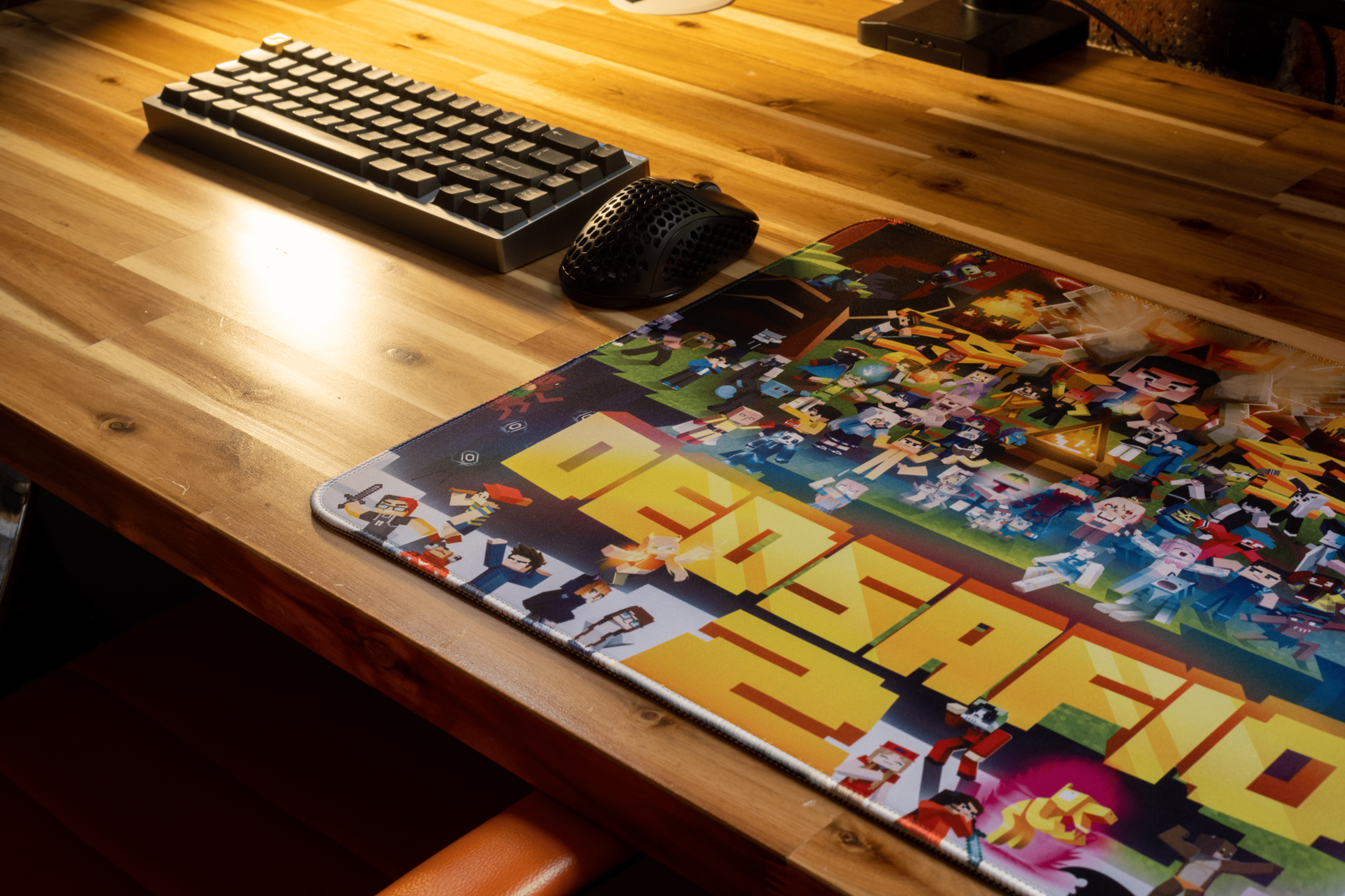 ELDED Dedsafio 2 Content Creator Collaboration Limited Edition XL Gaming Mouse Pad - Extra Large Non-Slip Surface for PC, Mac, Streaming & Esports - Perfect for Gaming Setups, Home Office & Workstations