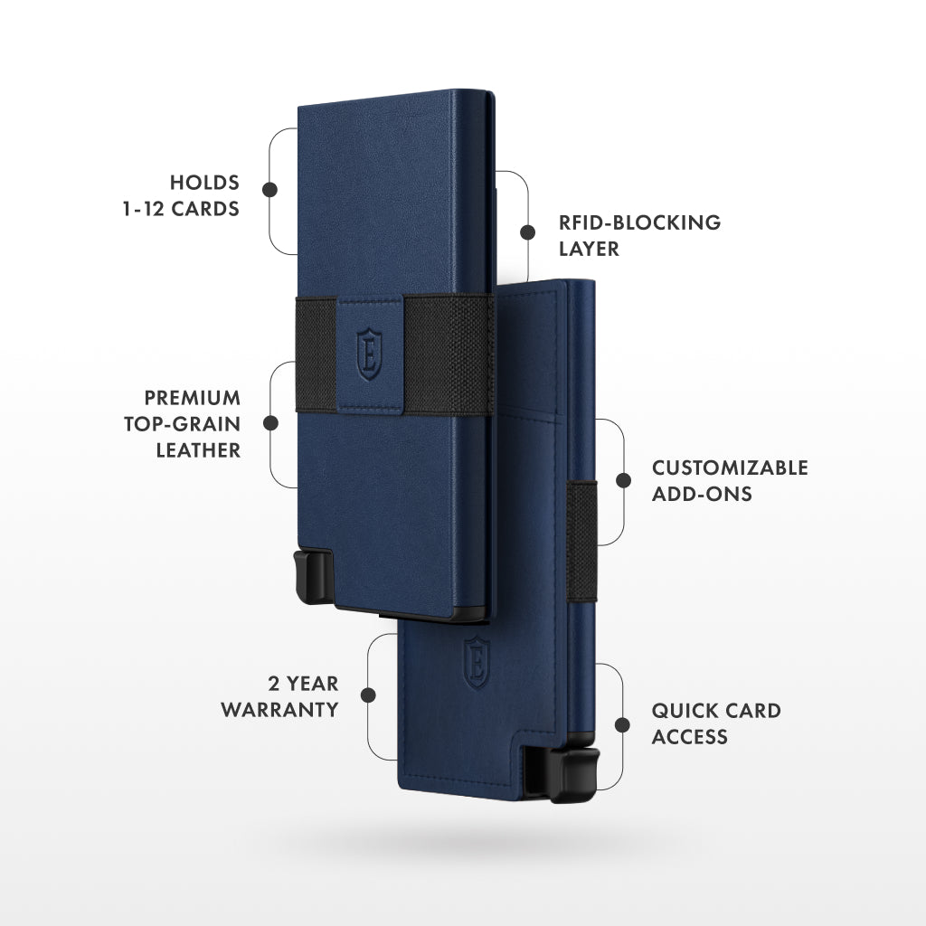 Ekster RFID Blocking Slim Wallet - Premium Leather Card Holder for Men & Women - Perfect for Travel, Business & Everyday Use