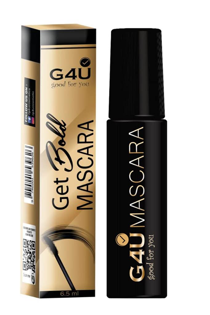 G4U Big Eye Mascara - Volumizing & Lengthening Waterproof Mascara for Long Lasting Eye Makeup | Perfect for Daily Wear, Date Night & Special Occasions