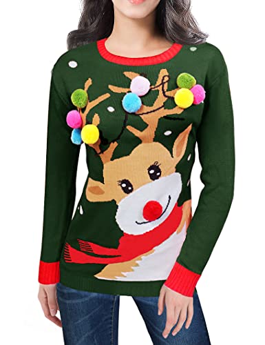 Colorful Deer Green