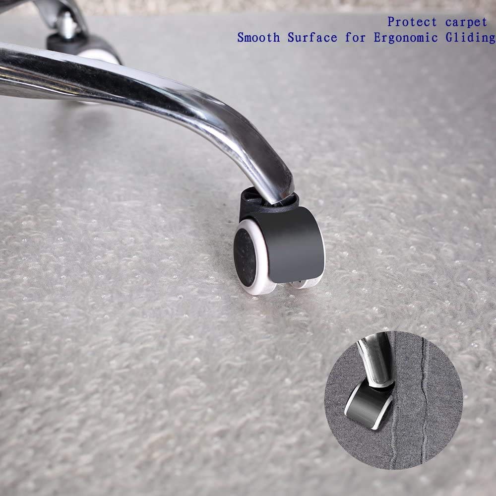 Thick Transparent Chair Mat for Low Pile Carpet - 36