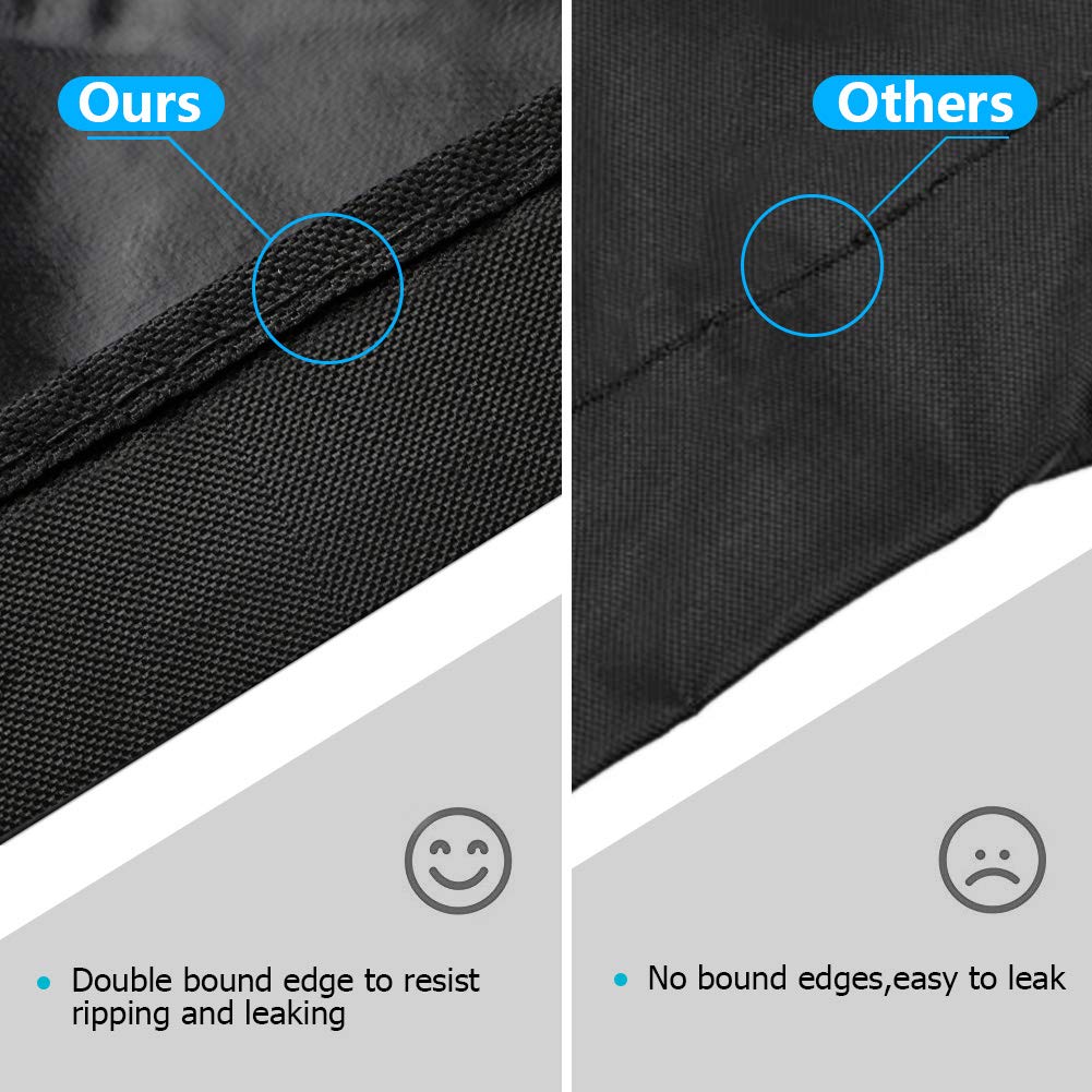 Heavy Duty 600D Waterproof Canvas Griddle Cover for Blackstone 22 Inch Tabletop Griddles - Protective Gas Grill Cover for Outdoor Cooking, Camping & Backyard BBQs