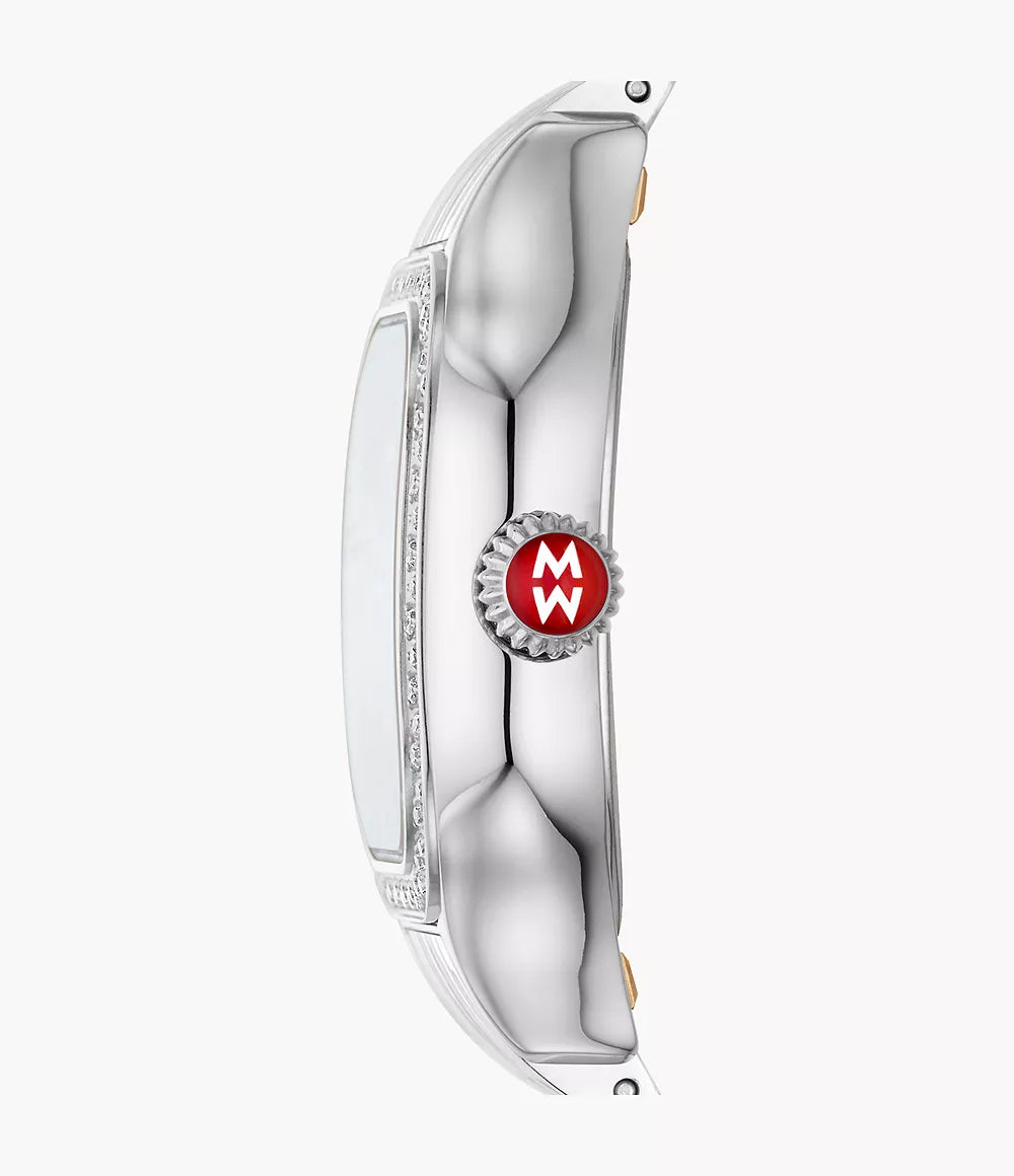 Meggie Diamond Stainless Steel Watch for Women - Luxury Waterproof Analog Wristwatch - Perfect for Business, Party & Everyday Wear
