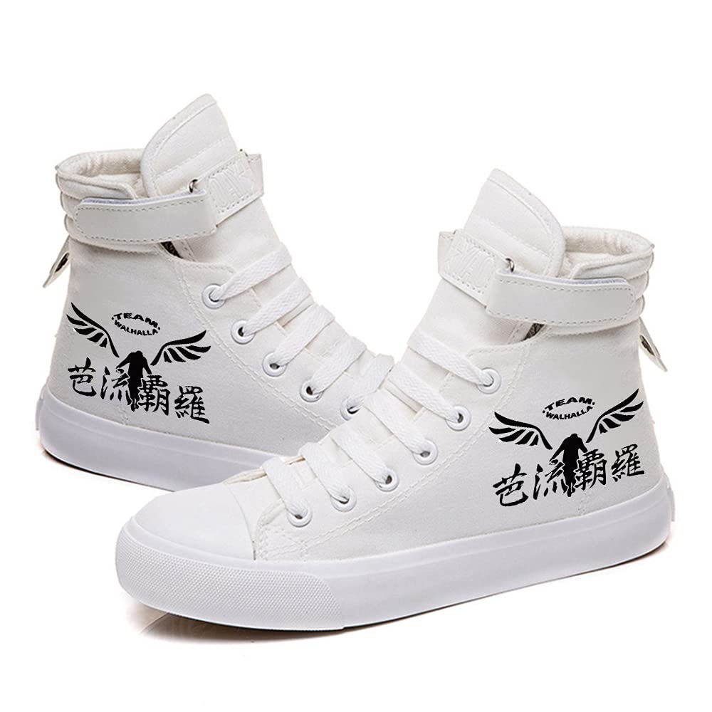 Tokyo Revengers Anime Black Dragon High Top Sneakers - Stylish Casual Shoes for Cosplay, Streetwear & Anime Fans