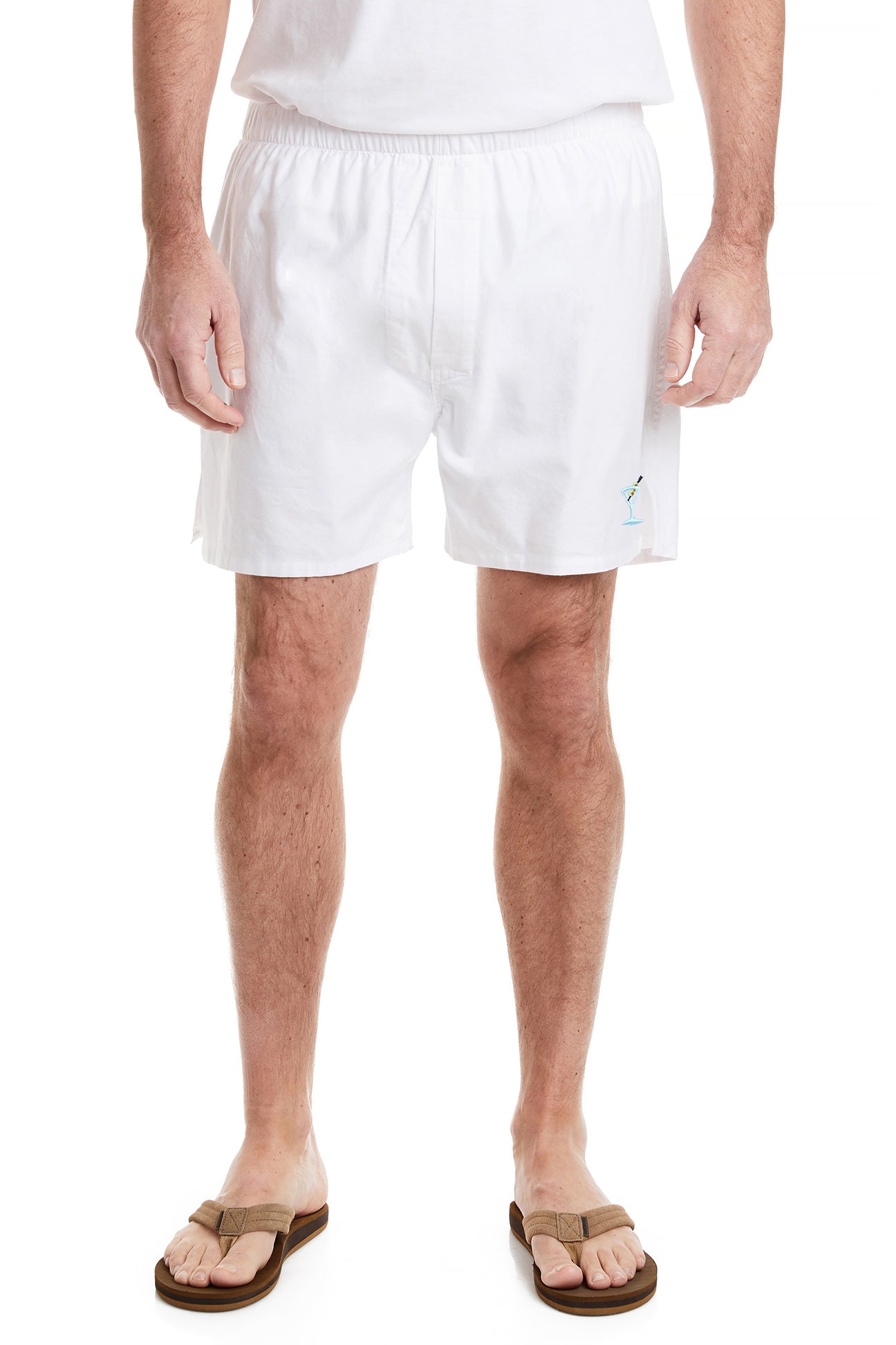 Barefoot Boxer White Oxford Shoes - Classic Single Martini Design for Men | Perfect for Casual Wear, Office & Night Out