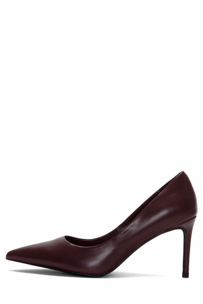 Jeffrey Campbell Women's Nikia Burgundy M Suede Ankle Boots - Stylish & Comfortable Shoes for Women | Perfect for Casual Outings, Date Nights & Office Wear
