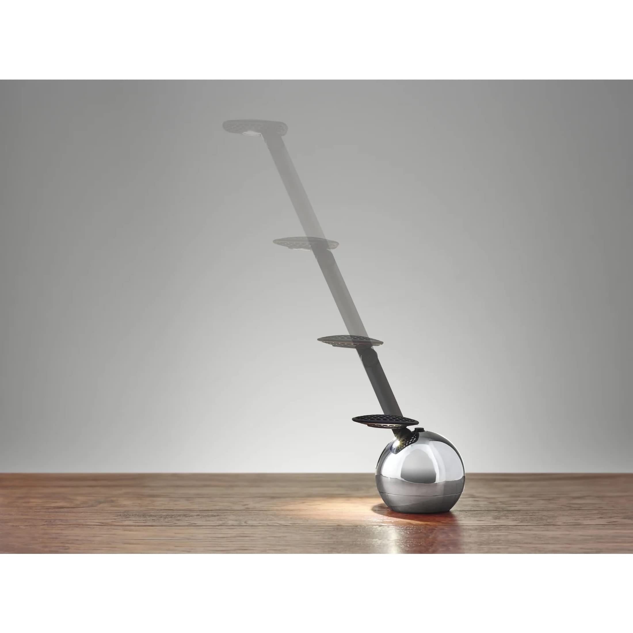ADS360 AD9000-01 Kiu LED Desk Lamp, Matte Black - Adjustable Brightness Eye-Caring Study Light for Office, Reading & Home Workspace