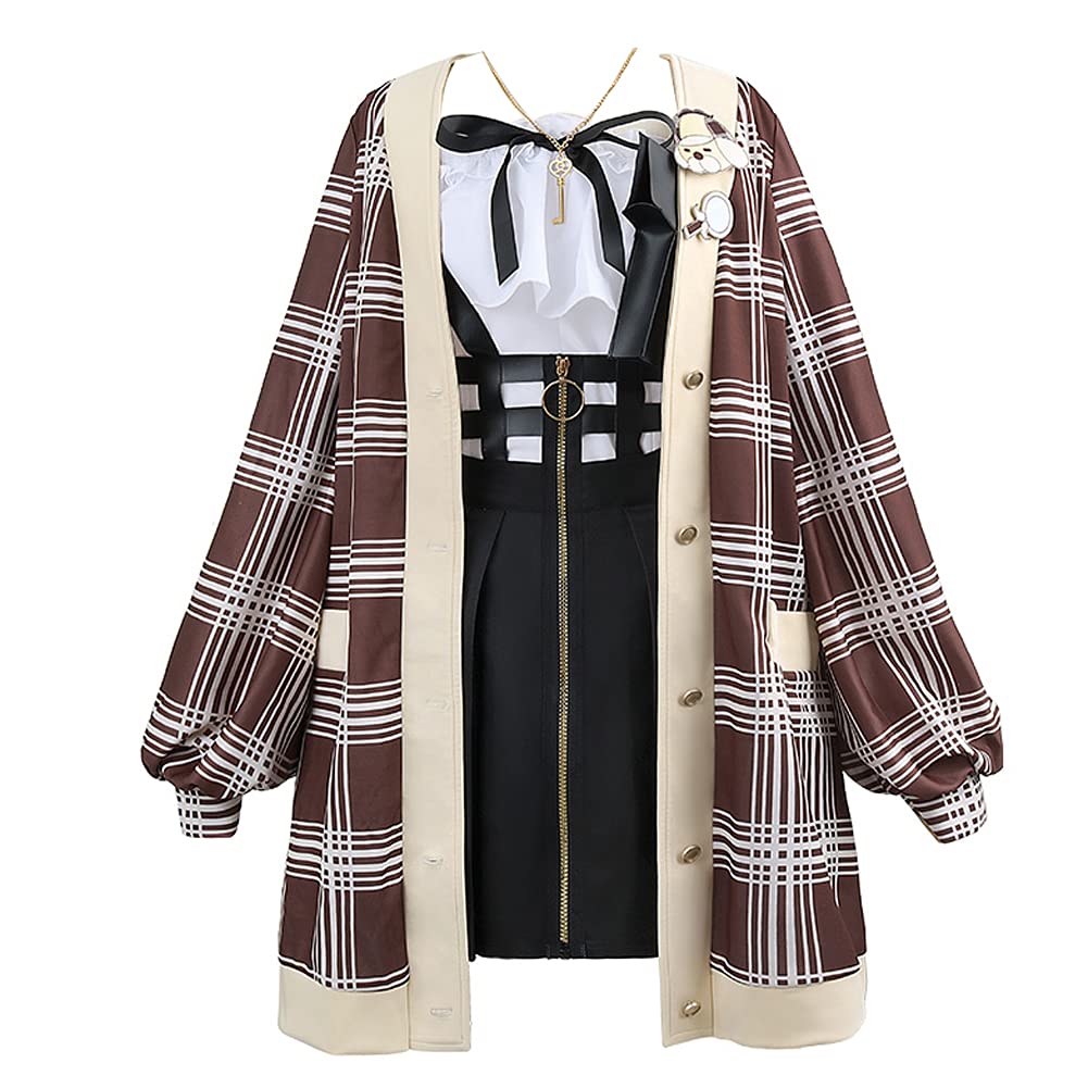 Hololive VTuber Watson Amelia Anime Cosplay Costume - School Uniform Dress for Halloween, Conventions & Roleplay | Cute & Lovely Outfit for Fans & Collectors