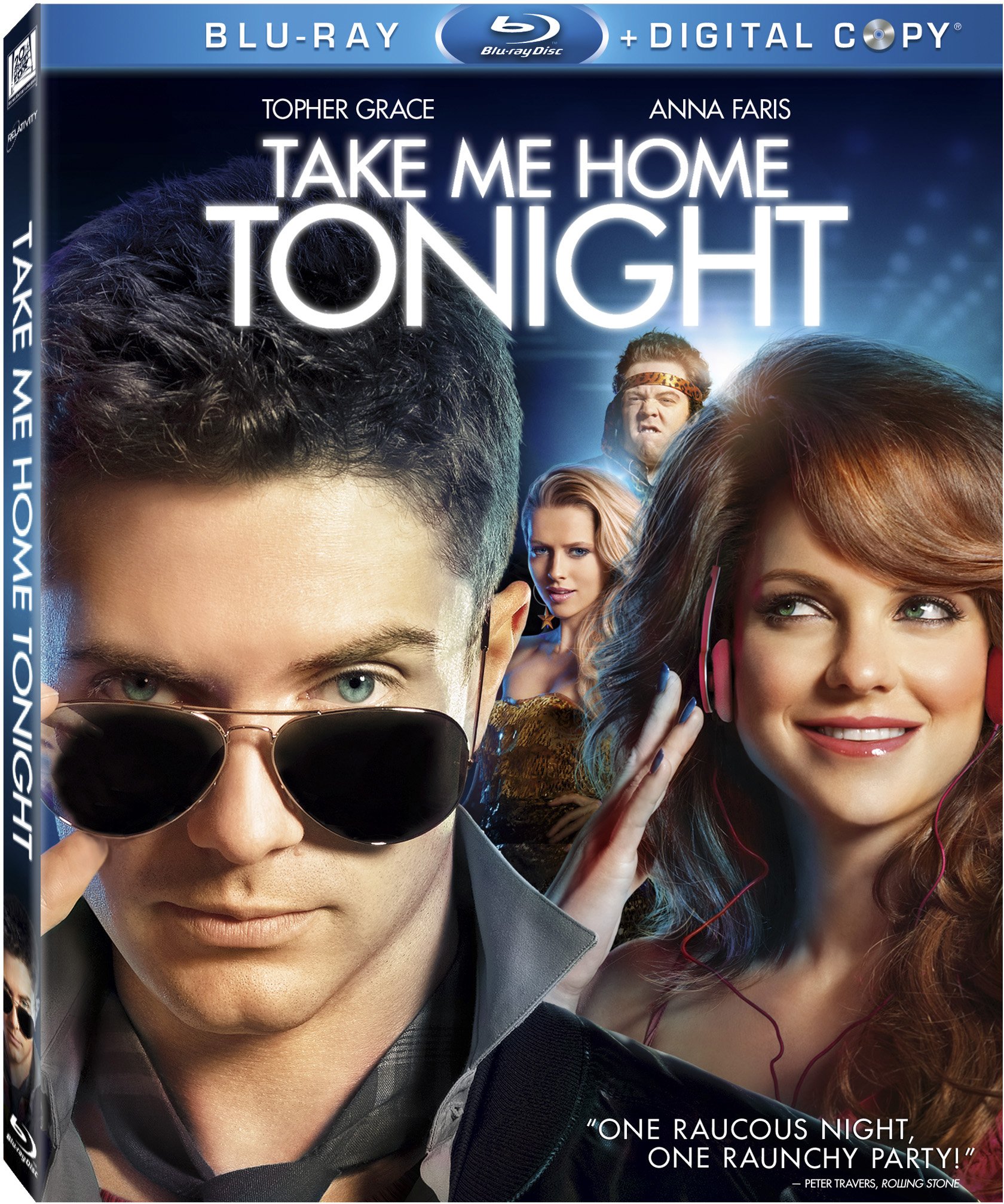 Take Me Home Tonight Blu-ray Movie | Romantic Comedy Film | Perfect for Date Nights & Movie Nights at Home