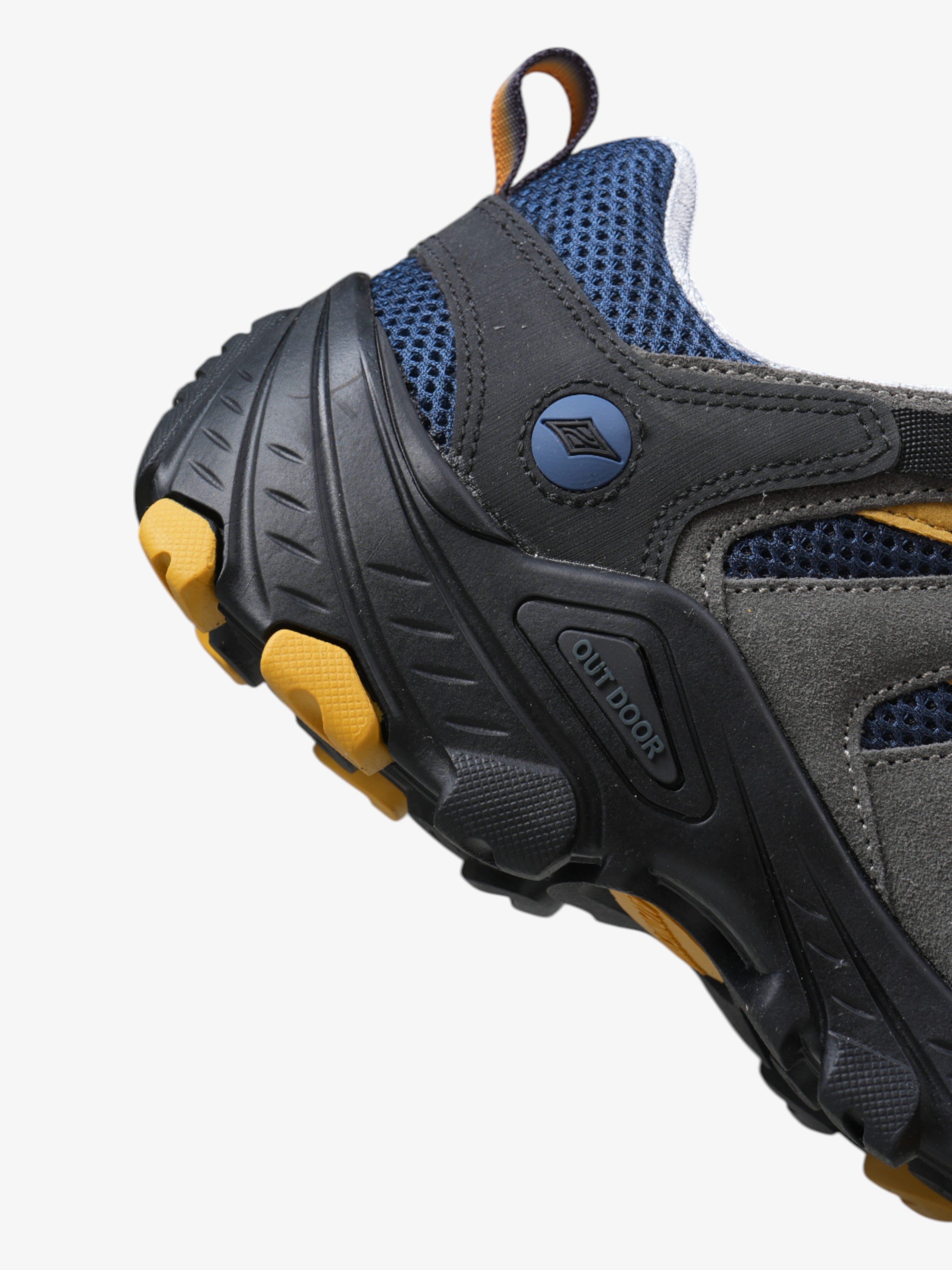 Alpine Skate Women's Hiking & Trekking Shoes - Lyra Gray Blue Yellow for Outdoor Adventures & Trail Running