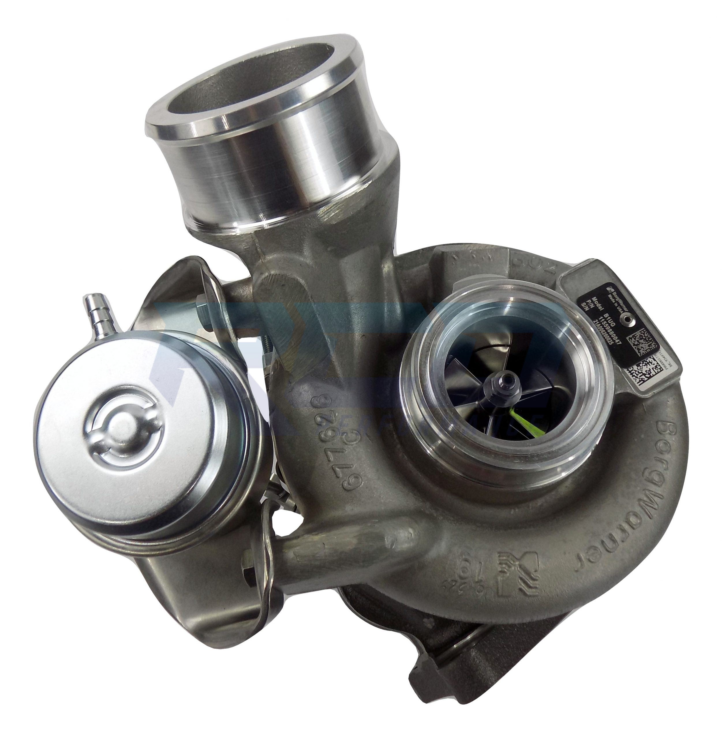 BorgWarner Remanufactured High Pressure Turbocharger for 2010+ DT466/DT570 Engines - I334 - Perfect for Truck Engine Repairs & Performance Upgrades