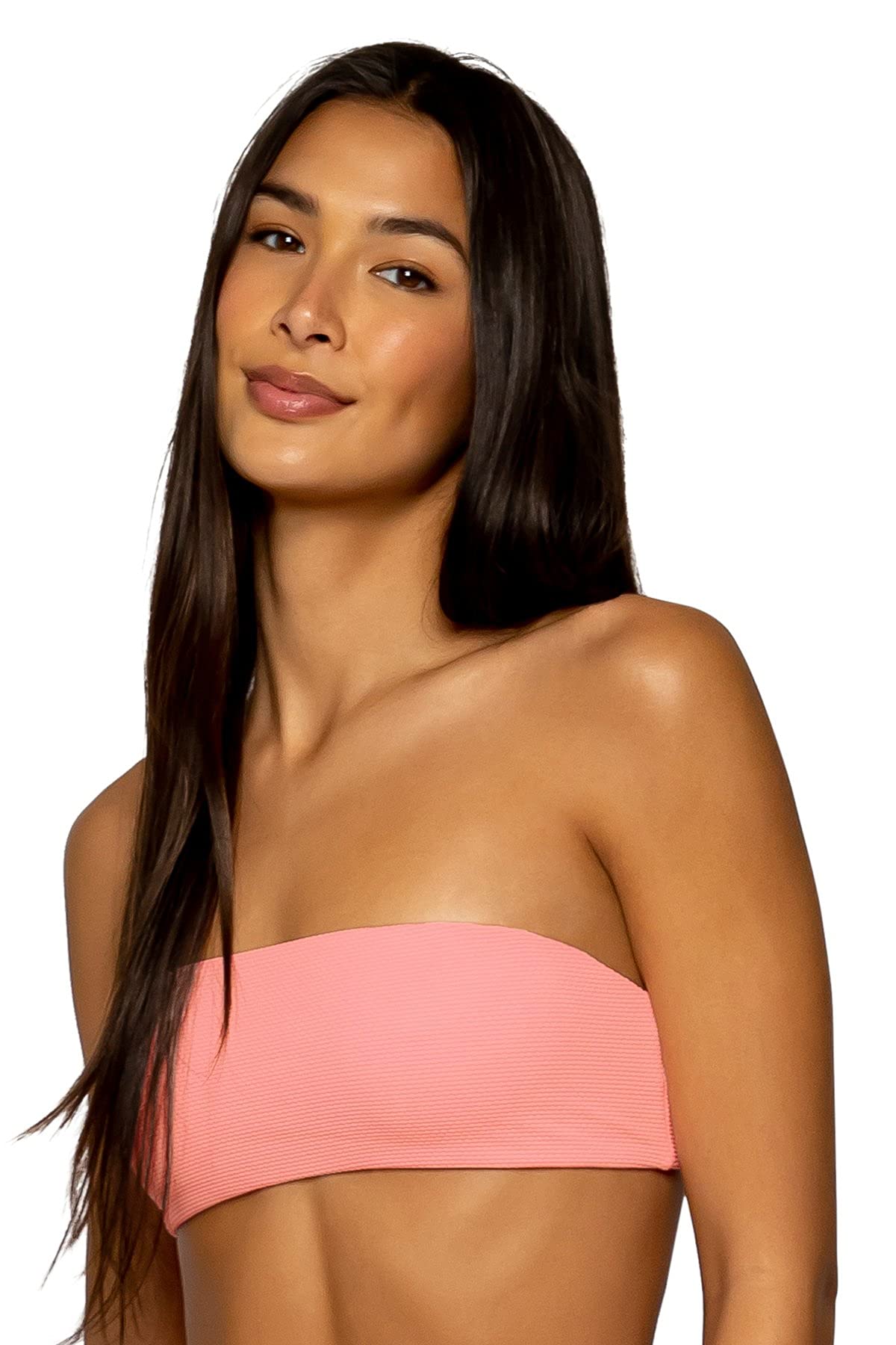 Barbados Bandeau Bikini Top - Women's Swimwear for Beach & Pool | Sexy Strapless Bikini Top for Summer Vacation, Tropical Getaway & Tanning
