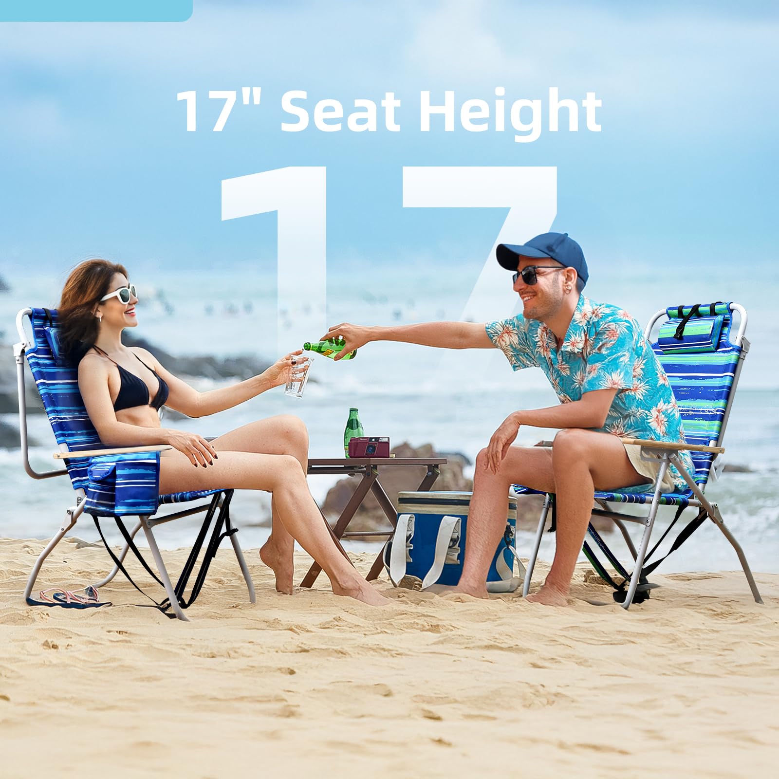 **Tall Beach Chairs for Adults - 17