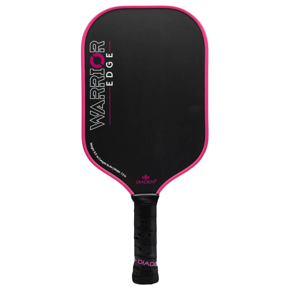 Diadem Warrior Edge Pickleball Paddle - Lightweight Carbon Fiber Face with Cushion Grip for Control & Power - Perfect for Competitive Play & Recreational Games