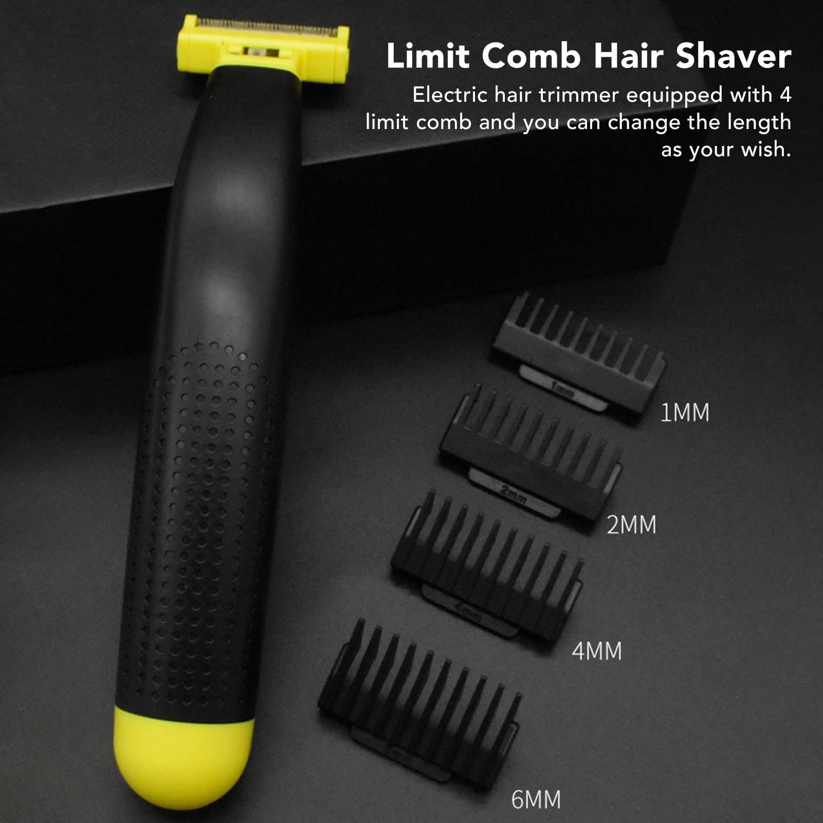 Men's Full Body Wet & Dry Electric Shaver - Waterproof Rotary Facial & Body Shaver with Beard Trimmer for Smooth Shaving | Ideal for Travel, Gym & Daily Grooming (Model #1)